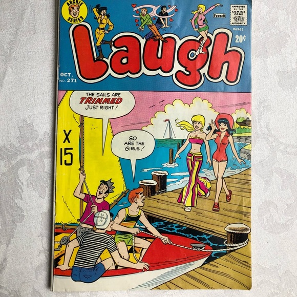 1973 Archie At Riverdale High & Laugh Vintage Comic Book Set - Picture 4 of 7